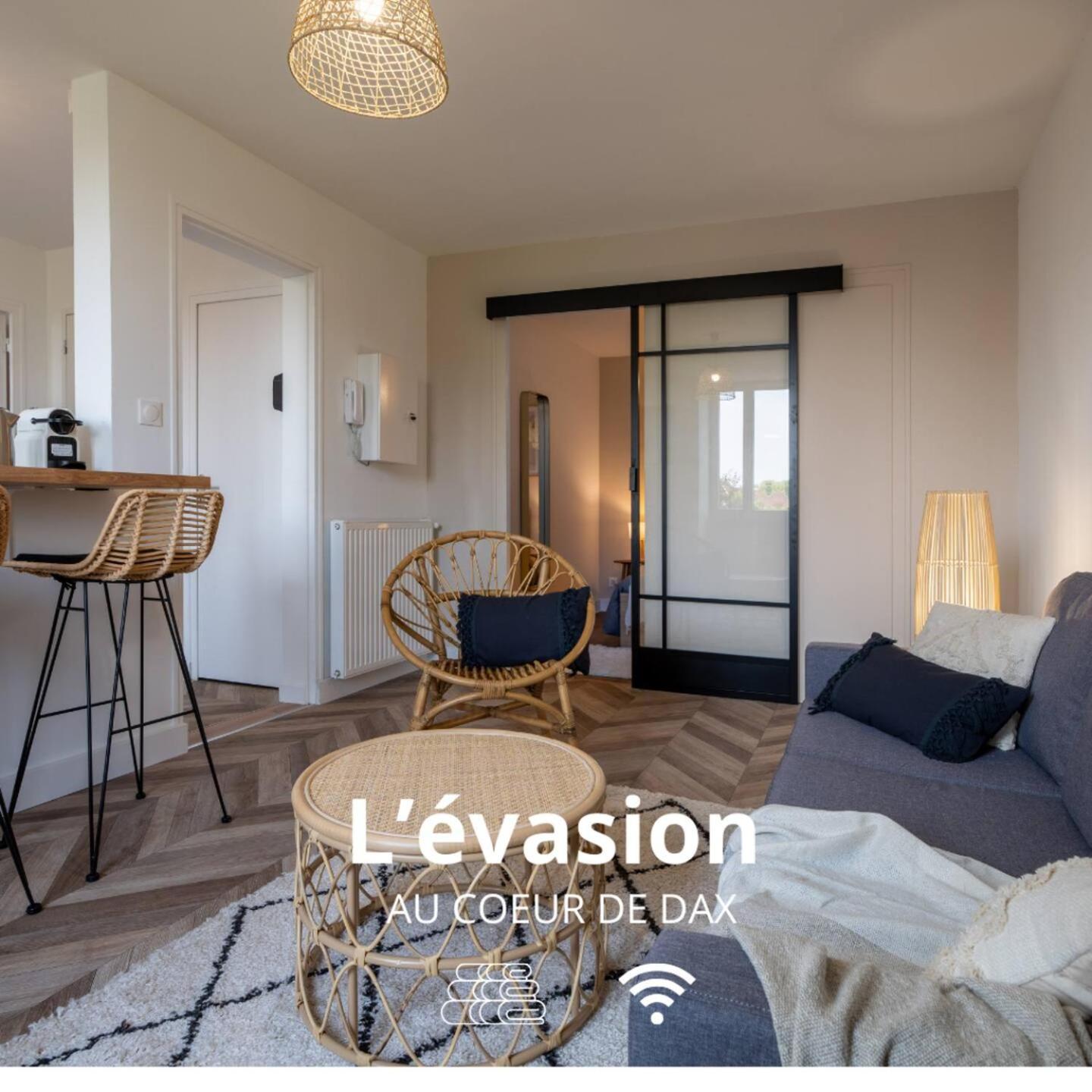Ferienwohnung L'Evasion - Au Coeur De Dax Exterior foto